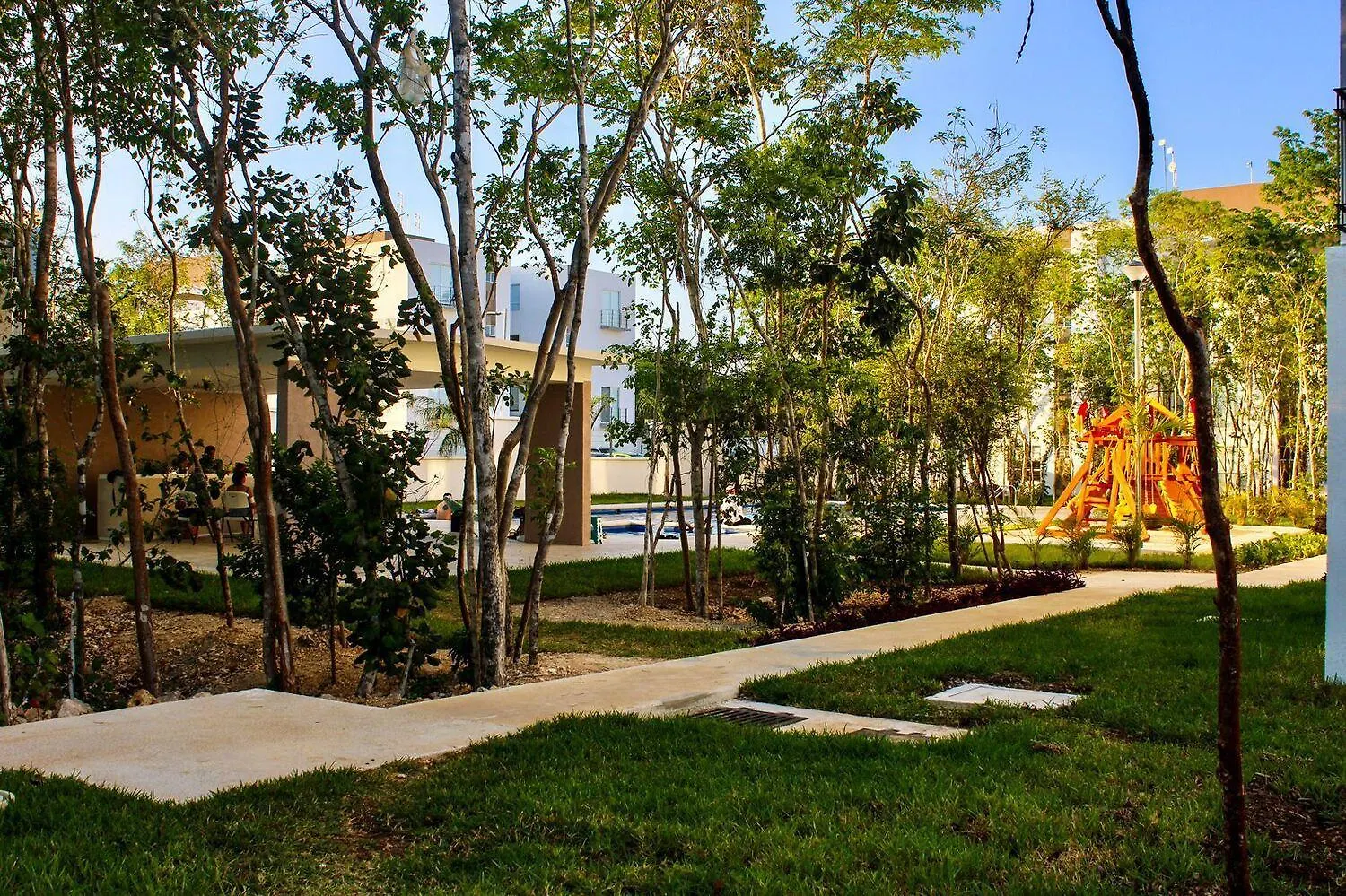 Апартаменты Ya Ab Kuxtal Suite With Big Pool-Grill-Balcony-Garden Плая-дель-Кармен