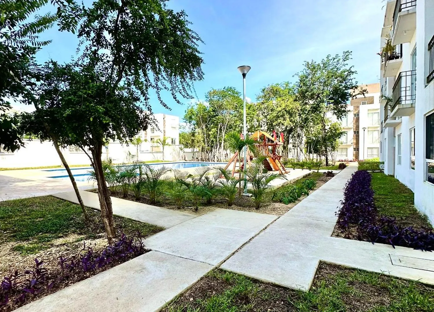 Апартаменты Ya Ab Kuxtal Suite With Big Pool-Grill-Balcony-Garden Плая-дель-Кармен